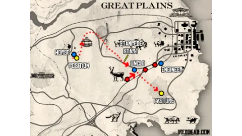 By Sweat and Toil Map