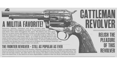 Cattleman Revolver