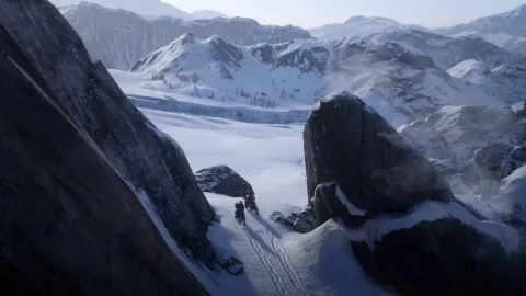 Cinematic snow