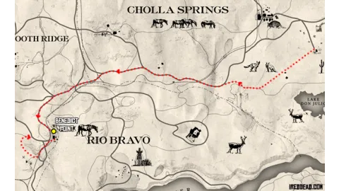 Exhuming and Other Fine Hobbies Map