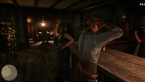 Having a shot