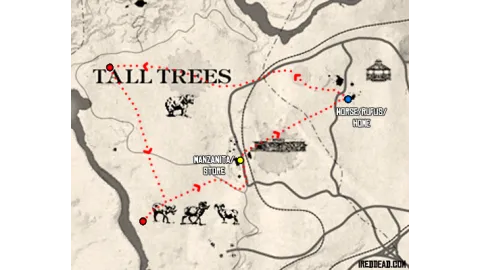John Marston and Son Map