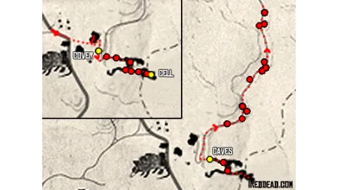 Landon Ricketts Rides Again Map