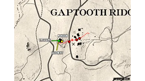 Let the Dead Bury Their Dead Map