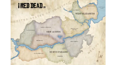 Map of RDR (unofficial)