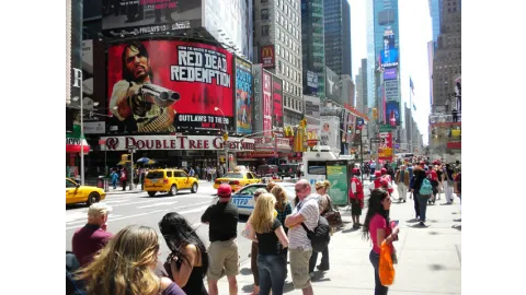 Marston Takes Over Times Square