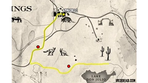 Old Swindler Blues Map