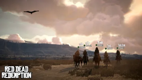 Posse gets ready to ride out.