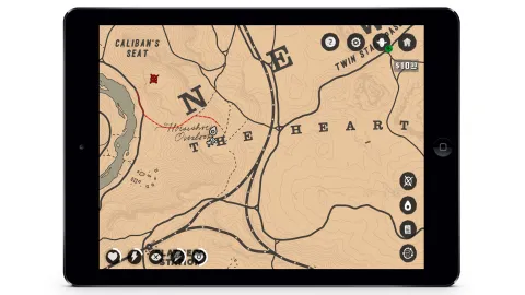 RDR2 Companion App - Map