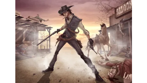Red Dead Redemption artwork by Patrick Brown