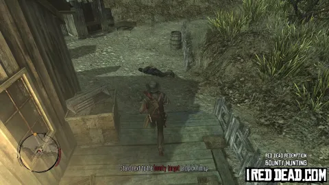 Red Dead Redemption Bounty Hunting Pick Up Bounty