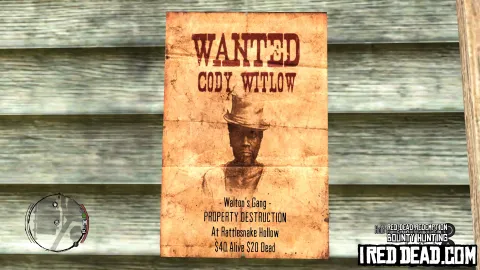 Red Dead Redemption Bounty Hunting Rattlesnake Hollow