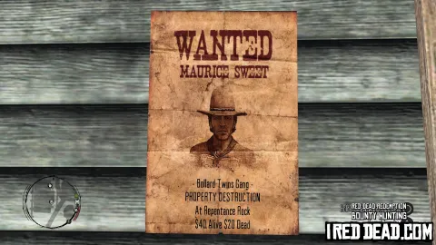 Red Dead Redemption Bounty Hunting Repentance Rock