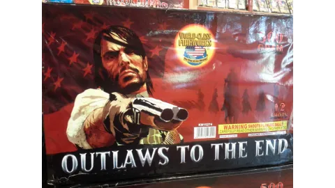 Red Dead Redemption Fireworks