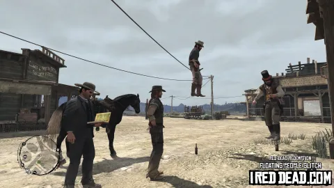 Red Dead Redemption Floating People Glitch