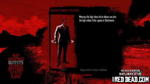 Red Dead Redemption Gentlemans Attire Criteria