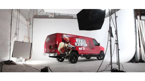Red Dead Redemption Van Photoshoot