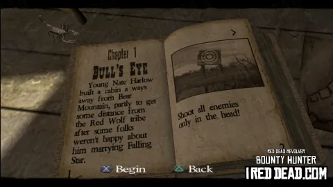 Red Dead Revolver Bounty Hunter Chapter 1 Bull's Eye