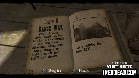 Red Dead Revolver Bounty Hunter Chapter 11 Range War