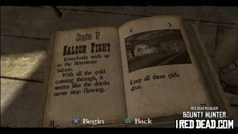 Red Dead Revolver Bounty Hunter Chapter 12 Saloon Fight