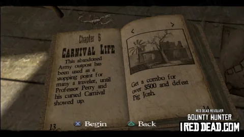 Red Dead Revolver Bounty Hunter Chapter 6 Carnival Life