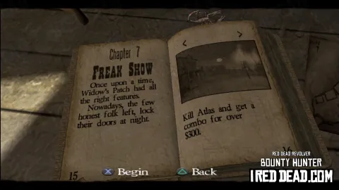 Red Dead Revolver Bounty Hunter Chapter 7 Freak Show