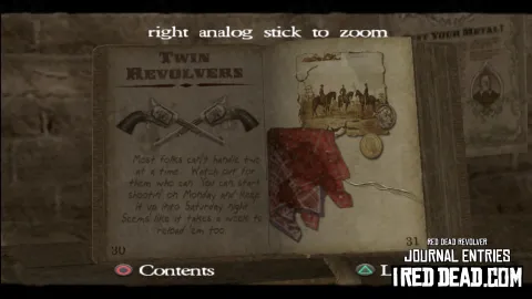 Red Dead Revolver Journal Entry 16 - Twin Revolvers
