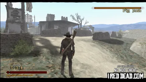 Red Dead Revolver No HUD Cheat (Off)