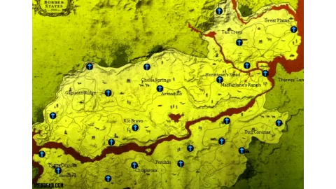 Towns Saved Map
