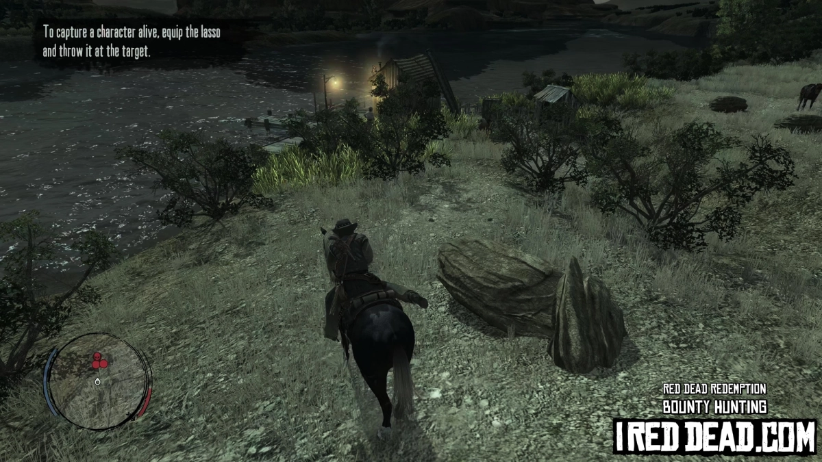 Red Dead Redemption Bounty Hunting Capture Bounty Instructions