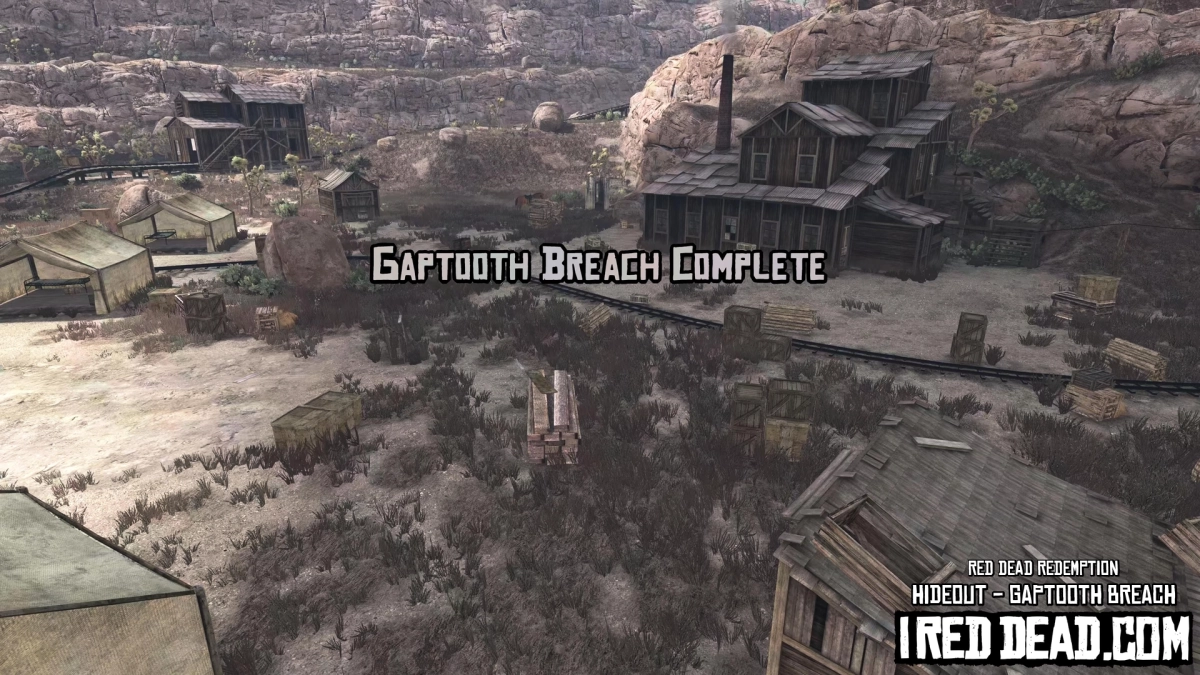 Red Dead Redemption Gang Hideout Gaptooth Breach 7