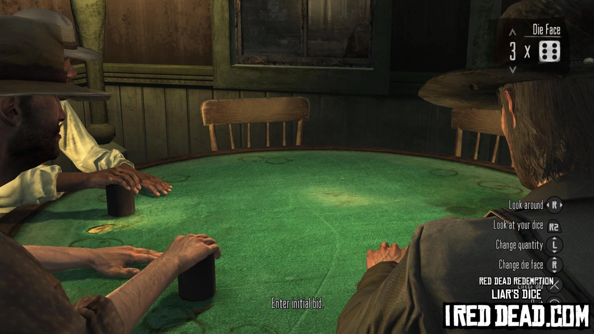Red Dead Redemption Liars Dice 7