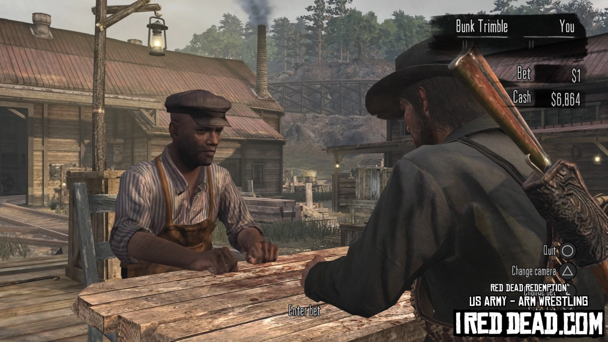 Red Dead Redemption Us Army Uniform Arm Wrestling 1