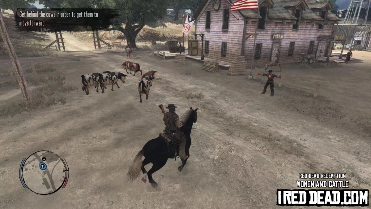 Red Dead Redemption Women And Cattle 13