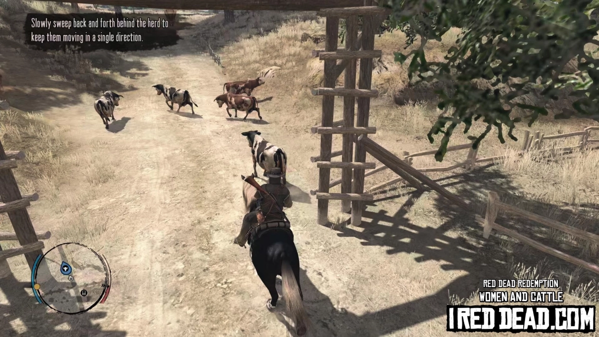 Red Dead Redemption Women And Cattle 14