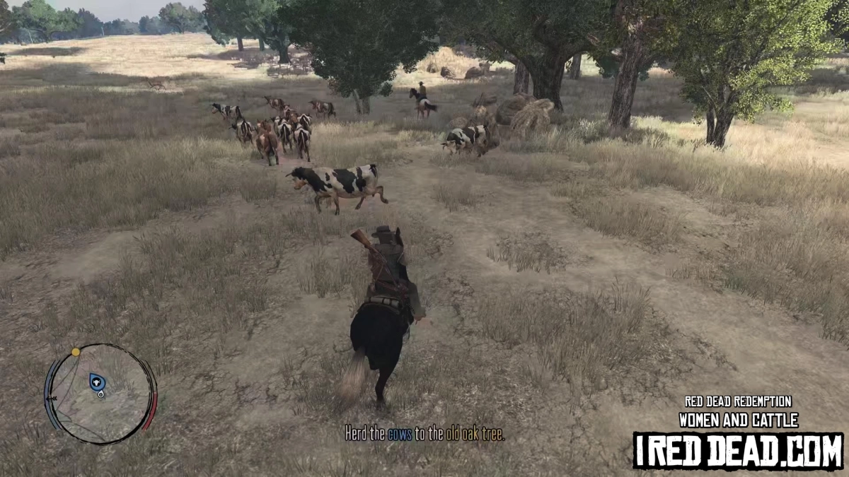 Red Dead Redemption Women And Cattle 17