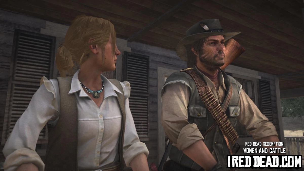 Red Dead Redemption Women And Cattle 6