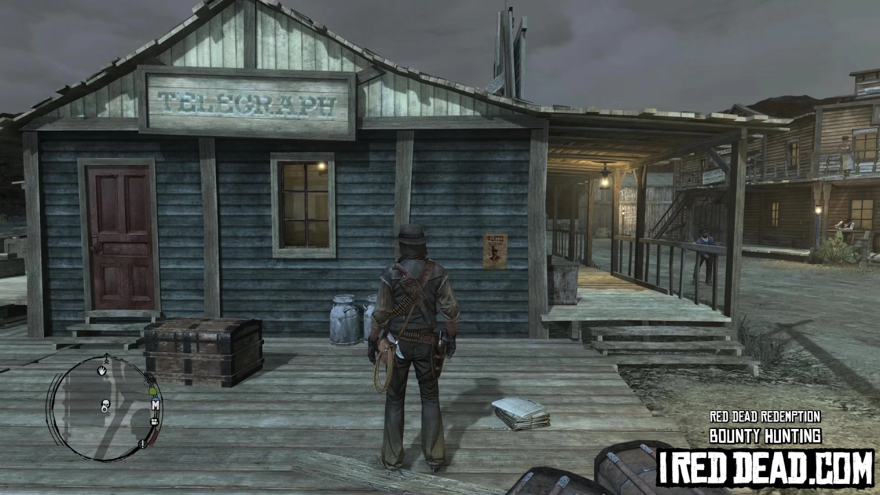 Red Dead Redemption Bounty Hunting Wanted Poster