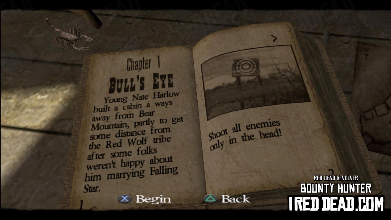 Red Dead Revolver Bounty Hunter Chapter 1 Bull's Eye