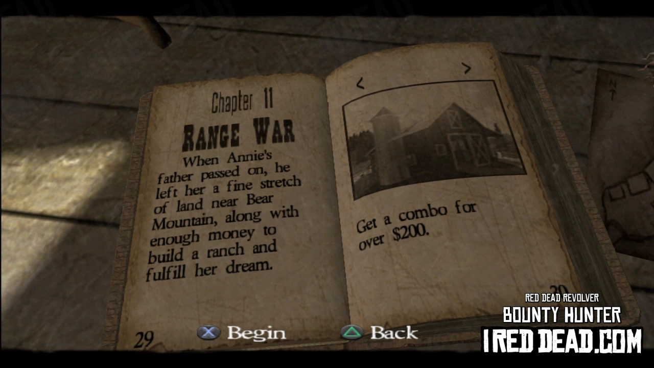 Red Dead Revolver Bounty Hunter Chapter 11 Range War