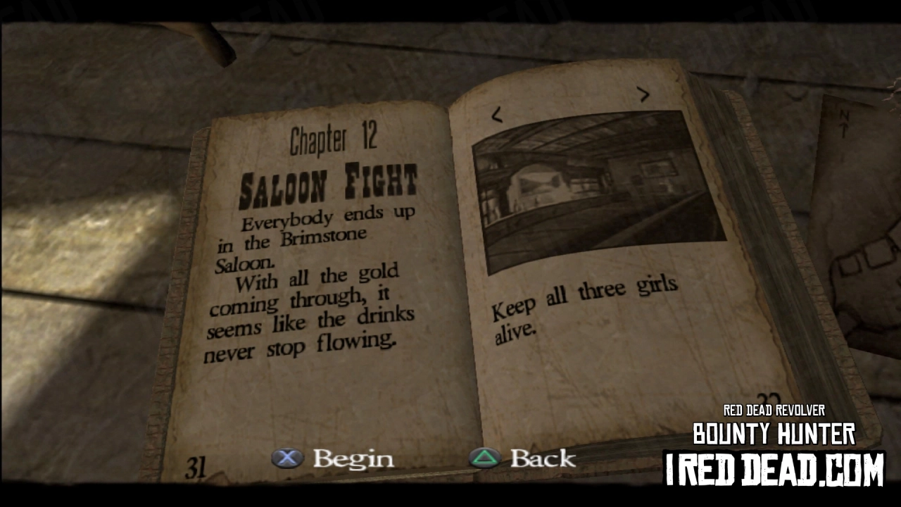 Red Dead Revolver Bounty Hunter Chapter 12 Saloon Fight