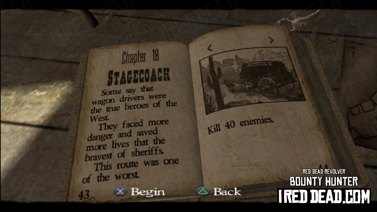Red Dead Revolver Bounty Hunter Chapter 18 Stagecoach