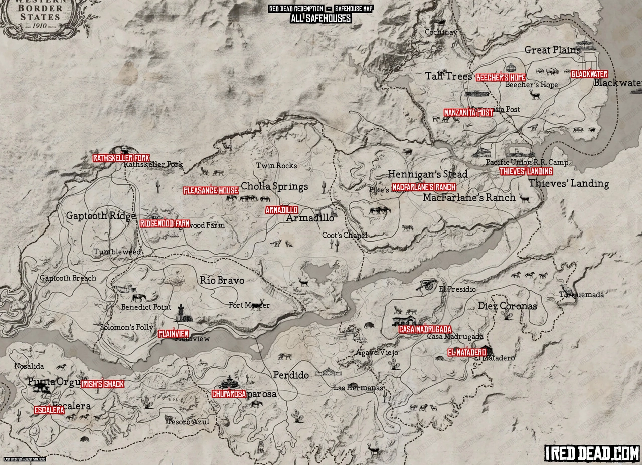 All Safehouses