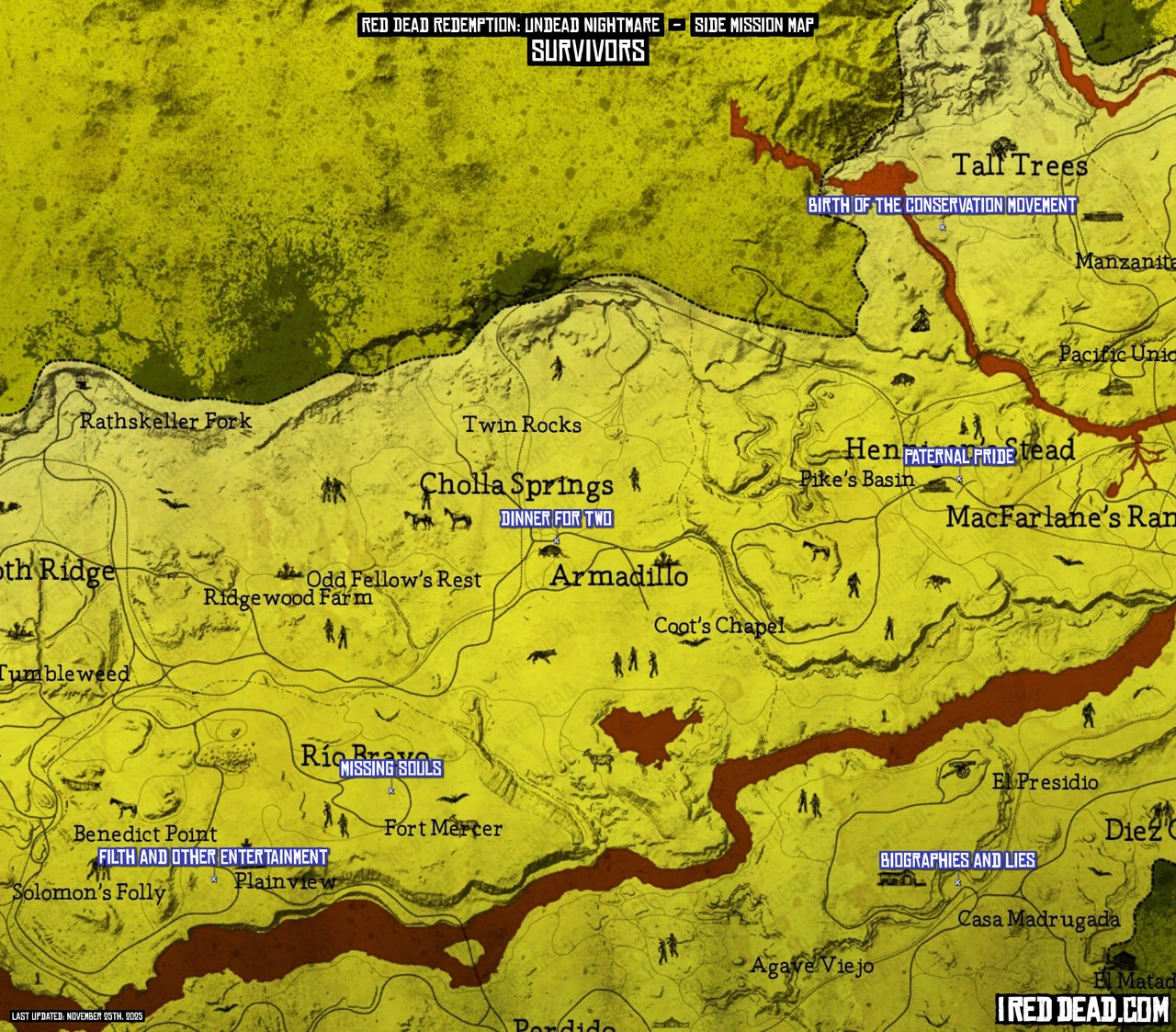 Undead Nightmare Survivors Map