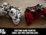 Hand Painted RDR Xbox 360 Controllers