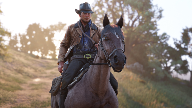 Arthur and his steed