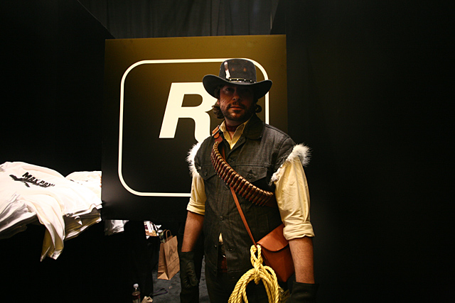 RDR fan dressed as John Marston at NY Comic Con